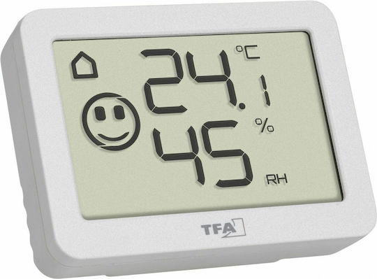 TFA Indoor Thermometer & Hygrometer Wall Mounted / Tabletop
