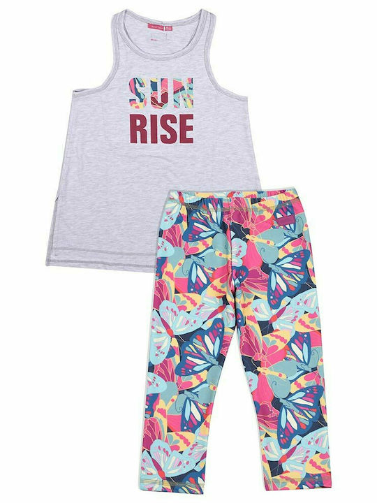 BodyTalk Kids Clothing Set with Pants White 2 Pieces
