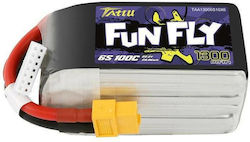 Tattu Funfly Батерия Li-Po 22.2V 1300mAh XT60 за Дрон