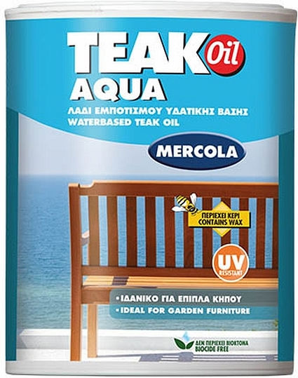 Mercola Aqua Тиково масло Тик Сатен 2.5лт