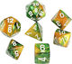 Chessex Gemini Polyhedral Dice 7-Die Set Gold-G...