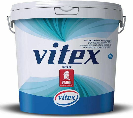 Vitex Vairo Πλαστικό Χρώμα για Εσωτερική Χρήση 3lt
