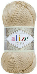 Alize Diva Acrilic Camel 368 350m 100gr alize-D...