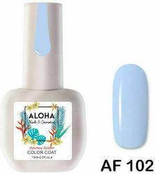 Aloha Fashion Хибриден Лак за Нокти AF 102 Ligh...