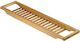 Relaxdays Floor Bathroom Shelf Bamboo with 1 Shelf 64x15x4cm