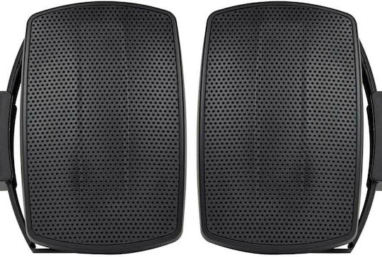 Adastra BH3-Β Παθητικά Επιτοίχια Ηχεία 30W (Ζεύγος) 10.7x10.2x16.4εκ. Μαύρα