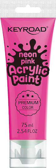 Keyroad Acrylic Paint Acrylic Paint Set Neon Pink 75ml 1Stück