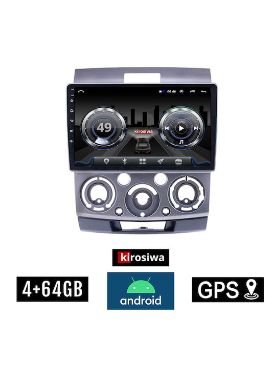 Kirosiwa Ηχοσύστημα Αυτοκινήτου για Mazda BT-50 BT-50 2006-2011 (Bluetooth/USB/AUX/WiFi/GPS) με Οθόνη Αφής 9"