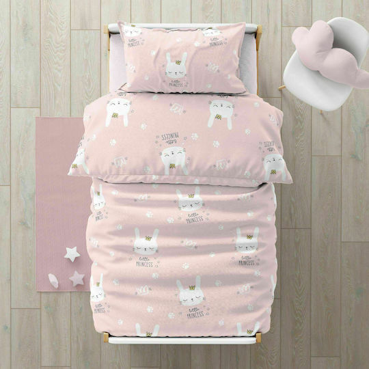 Borea Детско Одеяло Единично Kitty Розово 160x220см