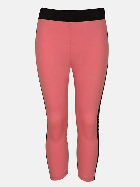 Kids Legging Sports Cropped Pink Rockit