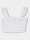 Kids' Crop Top Sleeveless White
