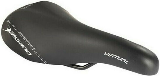 Selle Bassano Virt Schwarz Fahrradsattel Trekking