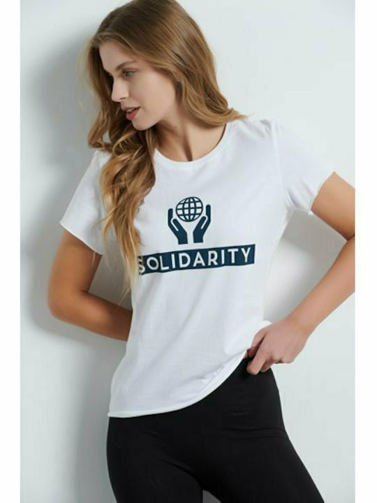 BodyTalk Damen Sport T-Shirt Weiß