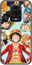 One Piece Xiaomi Redmi Note 9S / 9 Pro / 9 Pro Max Black TPU (Μαύρη Σιλικόνη)