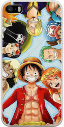 One Piece iPhone 5/5s/SE 2016 Flexible TPU (Διάφανη Σιλικόνη)