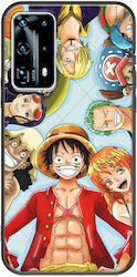 One Piece Huawei P40 Black TPU (Μαύρη Σιλικόνη)