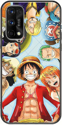 One Piece Realme 7 5G Black TPU (Μαύρη Σιλικόνη)