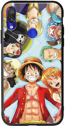 One Piece Xiaomi Redmi Note 7 Groove TPU (Tempered Glass και TPU)