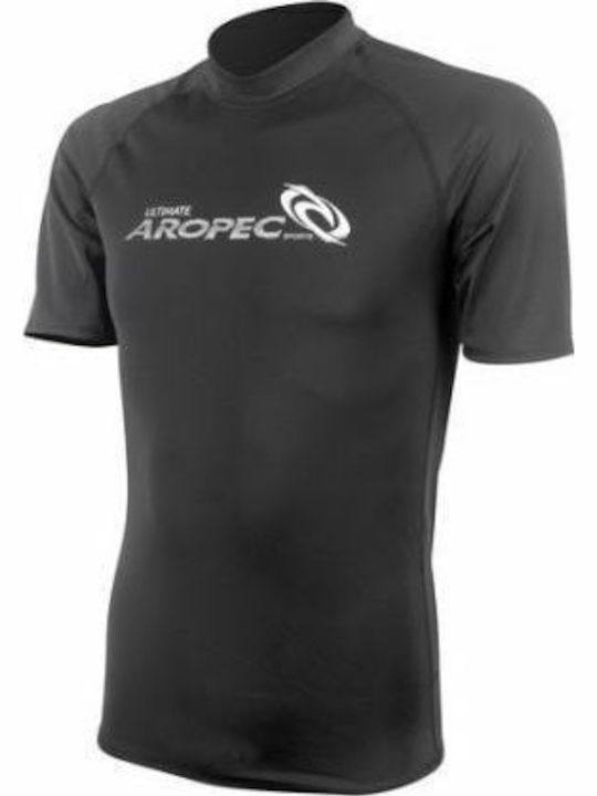 Aropec Αντηλιακή Μπλούζα Μαύρη