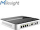 Milesight MS-N1004-UC Καταγραφικό NVR 4 Καναλιών με Ανάλυση 4K