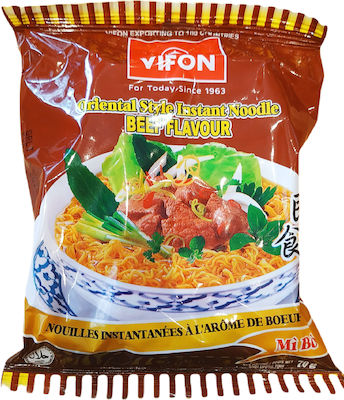 Vifon Έτοιμα Γεύματα Oriental Style Instant Noodle Βοδινό 70gr