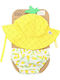 Zoocchini Kids Swimwear Swim Diaper with Hat Yellow