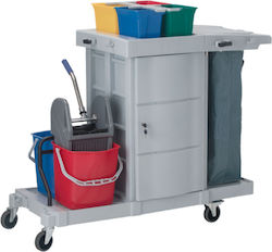 Mopatex Cărucior De Curățenie P131xL64.8xH115cm Mopatex Cărucior De Curățenie P131xL64.8xH115cm