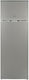 Robin Kühlschrank mit Doppeltür 243Es H161xB54xT54cm. Inox RT-285
