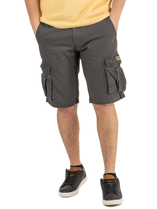 Double Men's Cargo Shorts Anthracite