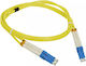 A-LAN A-LAN Optische Faser Kabel LC-LC 2m Gelb