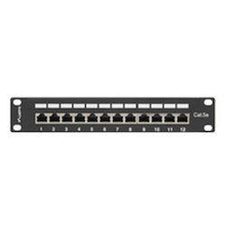 Lanberg Пач Панел Екраниран за Rack 1U 10" Lanberg Пач Панел Екраниран за Rack 1U 10"