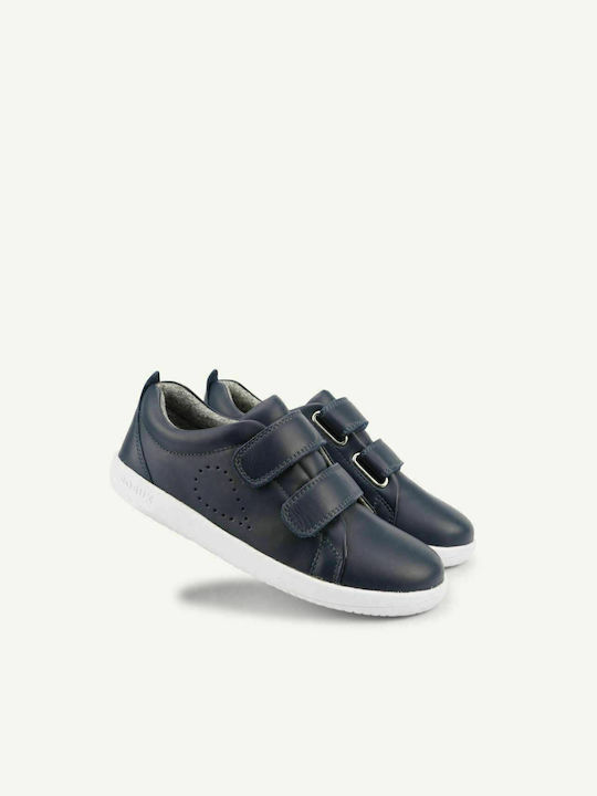 Kids Sneakers with Scratch Navy Blue