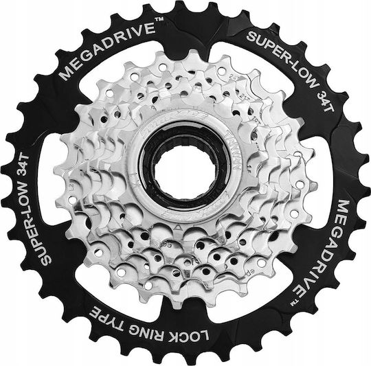 SunRace MFM4S Trekking Bike Free Wheel 7 Speeds with Sprocket 13-34