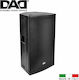 DAD TOURING15P Пасивен Говорител PA 500W με Woofer 15" 43x40.5x75.5εκ. σε Черен Χρώμα