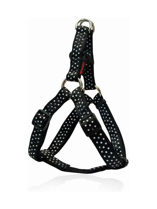 Pet Interest Hundegeschirr Motivo Dots Schwarz ...