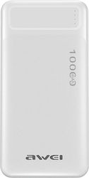Awei P5K Power Bank 10000mAh cu 2 Porturi USB-A...