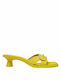 Camper Leather Women's Sandals Dina Yellow