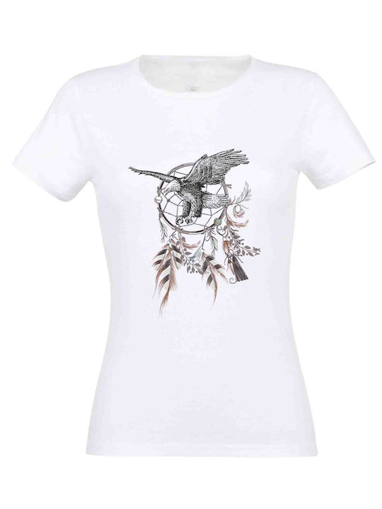 Women's white Boho#25 T-shirt - White