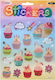 Upikit Αυτοκόλλητα Cupcakes