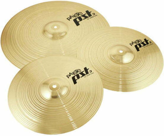 Paiste Becken-Sets PST3 Starter Pack (13" Hi-Hat, 18" Crash/Ride)
