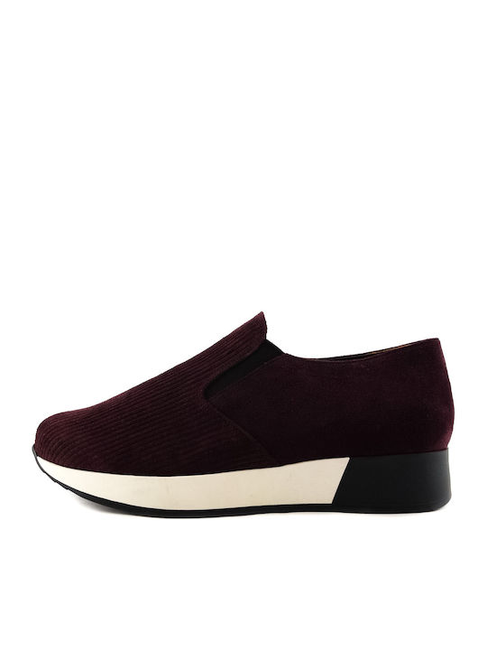 Juliet Juliet 505 Damen Sneakers Burgundisch