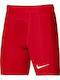 Nike Pro Dri-Fit Strike Ανδρικό Αθλητικό Κολάν Κοντό Κόκκινο