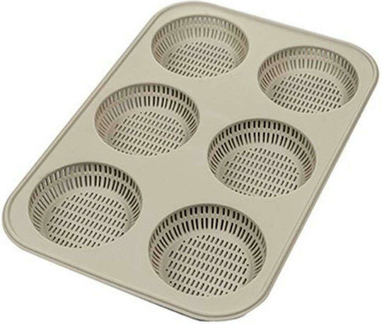 Silikomart Formă de Patiserie de Pâine din Silicon 6 Locuri 1buc