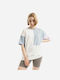 Reebok Damen Sport Oversized T-Shirt Hellblau