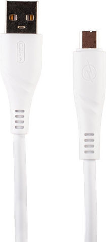 Ezra DC49-TPC USB 2.0 Cable USB-C Male - USB-A White 1.2m DC49-TPC