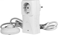 Ecosavers Единично Гнездо с Кабел 1.5м Ecosavers Единично Гнездо с Кабел 1.5м