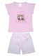 Pretty Baby Kids' Pajamas Summer Pink