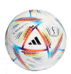 Adidas Al Rihla Mini Μπάλα Ποδοσφαίρου Λευκή