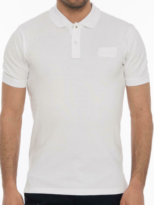 Russell Athletic Polo Μπλούζα Κοντομάνικη Λευκή