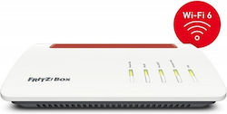 AVM FRITZ!Box 7590 AX v2 VDSL2 Wireless Modem Router Wi-Fi 6 cu 4 Porturi Gigabit Ethernet